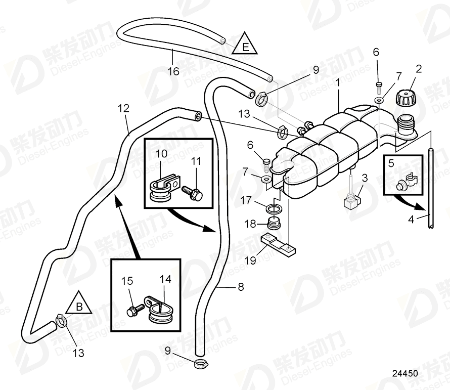 volvo penta Plug 20912085 Drawing volvo penta Plug 20912085 Drawing